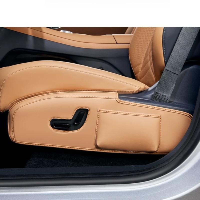 For Geely Starray EM-i EX5 EM-i 2025 Front Seat Side Protector Cover Anti Scratch Adjustment Panel Pad 2PCS Accessories
