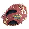 ZETT Neo Status Youth Softball Kenta Imamiya for Second and Bordeaux Brown x Pastel Size L heights BJG702610N Glove, Style, Shortstop, Right-Handed