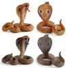 Realistic Pvc Cobra Model Snake For Home Decor With Vibrant Colors And Detailed Features