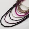 European and American New Retro Bohemian Style Multi-layer Beaded Necklace for Women, Exaggerated and Elegant Multi-layer Dragonfly Tassel Choker