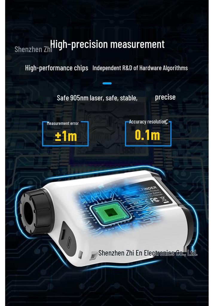 Cross-Border High-Precision Golf Laser Rangefinder with Angle Compensation