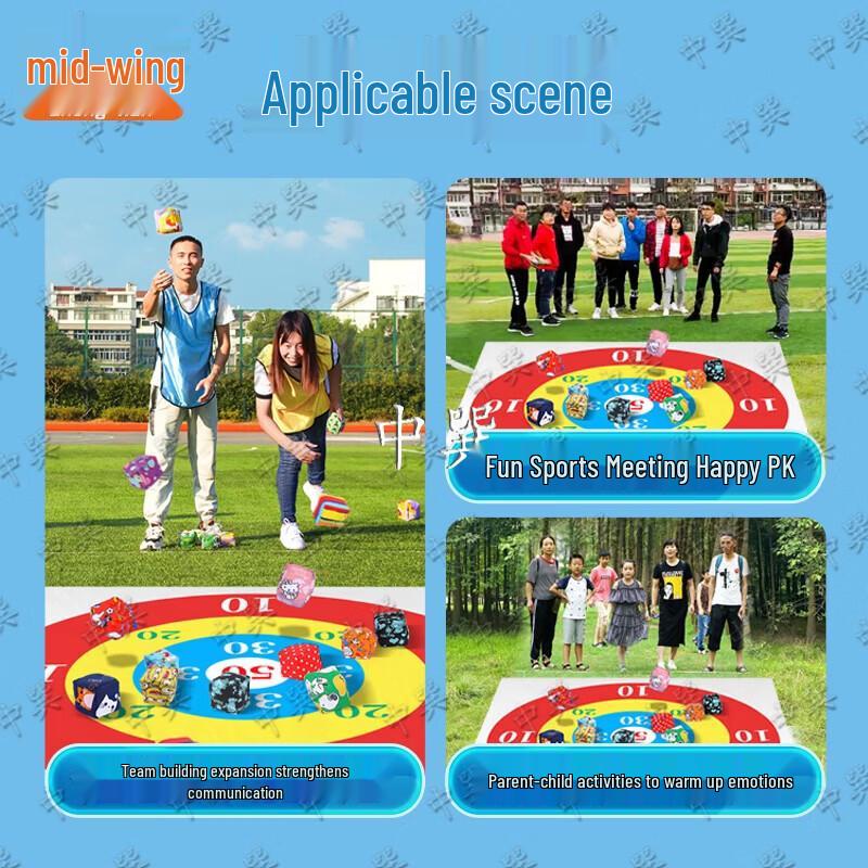 Sandbag Toss Target Game Set