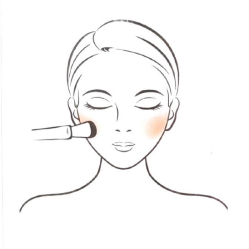 Daiso Clear Cheek Brush