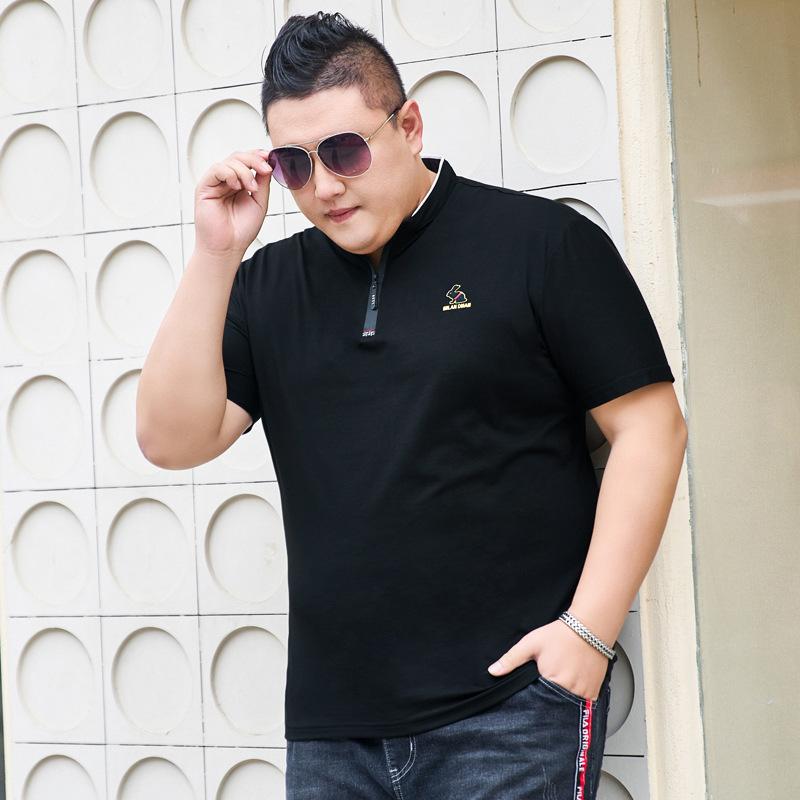 Толстая мужская толстая рубашка больших размеров с воротником-стойкой — фото 4