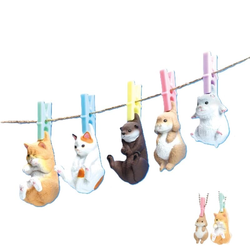 

Набор из 5 капсульных игрушек «День стирки» - (ЖЕЛТЫЙ)