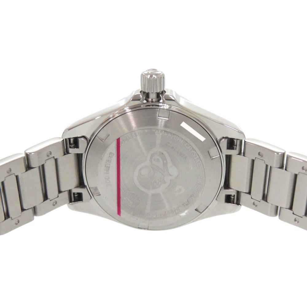 Used AUTHENTIC TAG HEUER WAY1413.BA0920 Aquaracer 11P Diamond SS Quartz Wristwatch