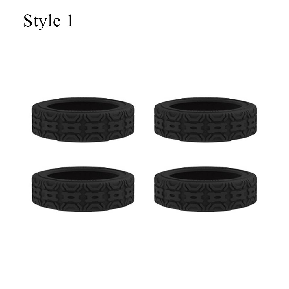 4PCS Premium Silicone Luggage Wheels Protector Covers Silent Shock-Proof Suitcase Wheels Cover Durable Trolley Box Casters Cover
