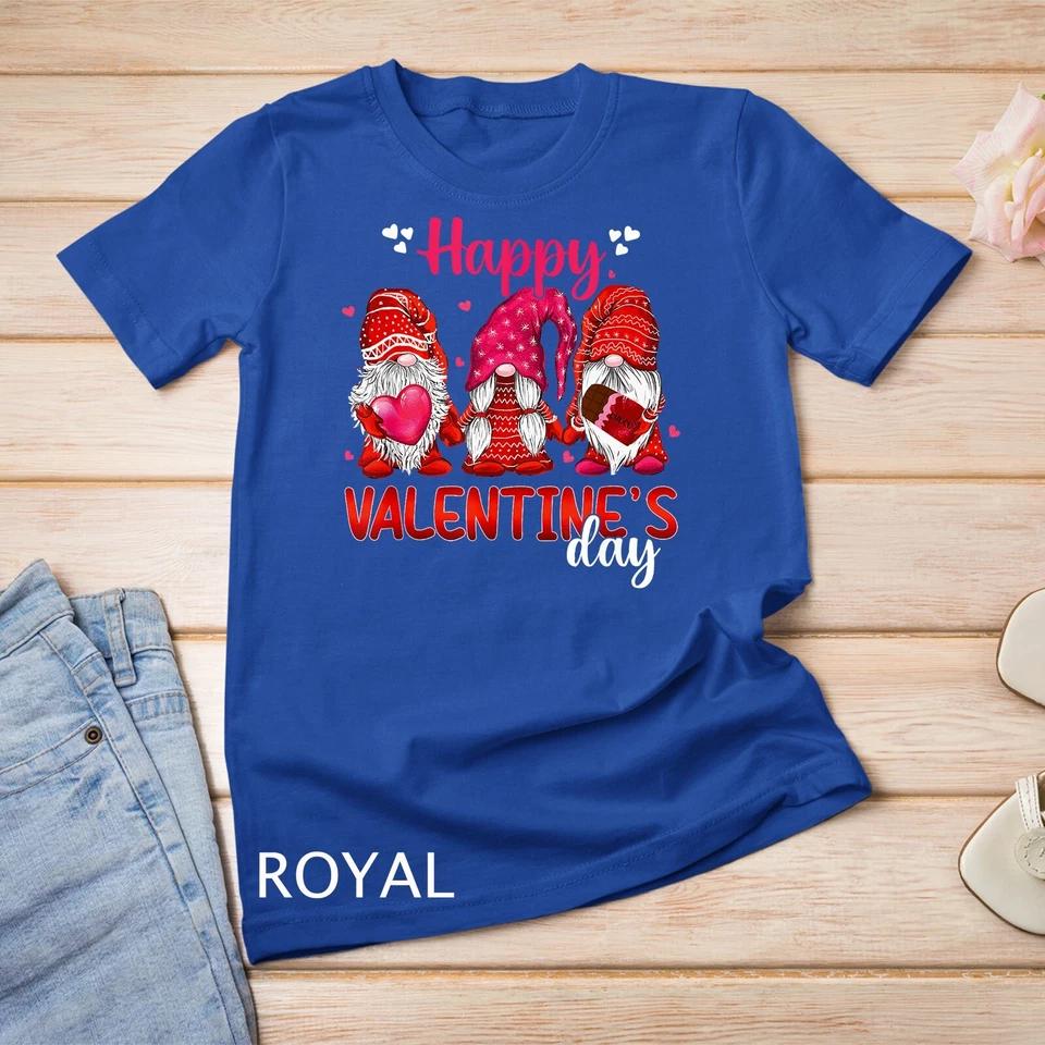 Love Gnome Squad Happy Valentine Gnome T-Shirt Unisex T-shirt 9 3XL