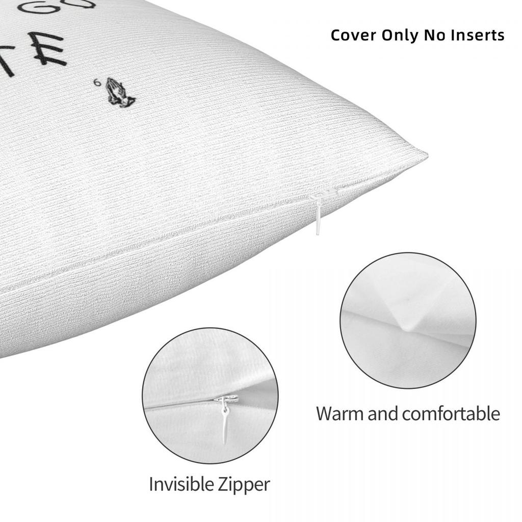 Drake If You'Re Reading This Go State Square Pillowcase Polyester Linen Velvet Printed Zip Decorative Car Cushion Cover