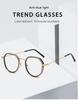 New Anti-blue Light Rectangular Progressive Glasses For Myopia