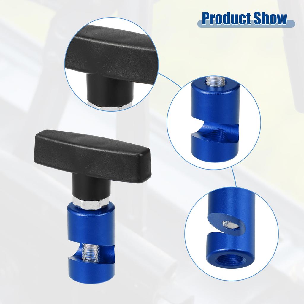 ACROPIX Hood Strut Lift Support Clamp and Spark Plug Caliper Set of 2 Tools Blue 1 Pack