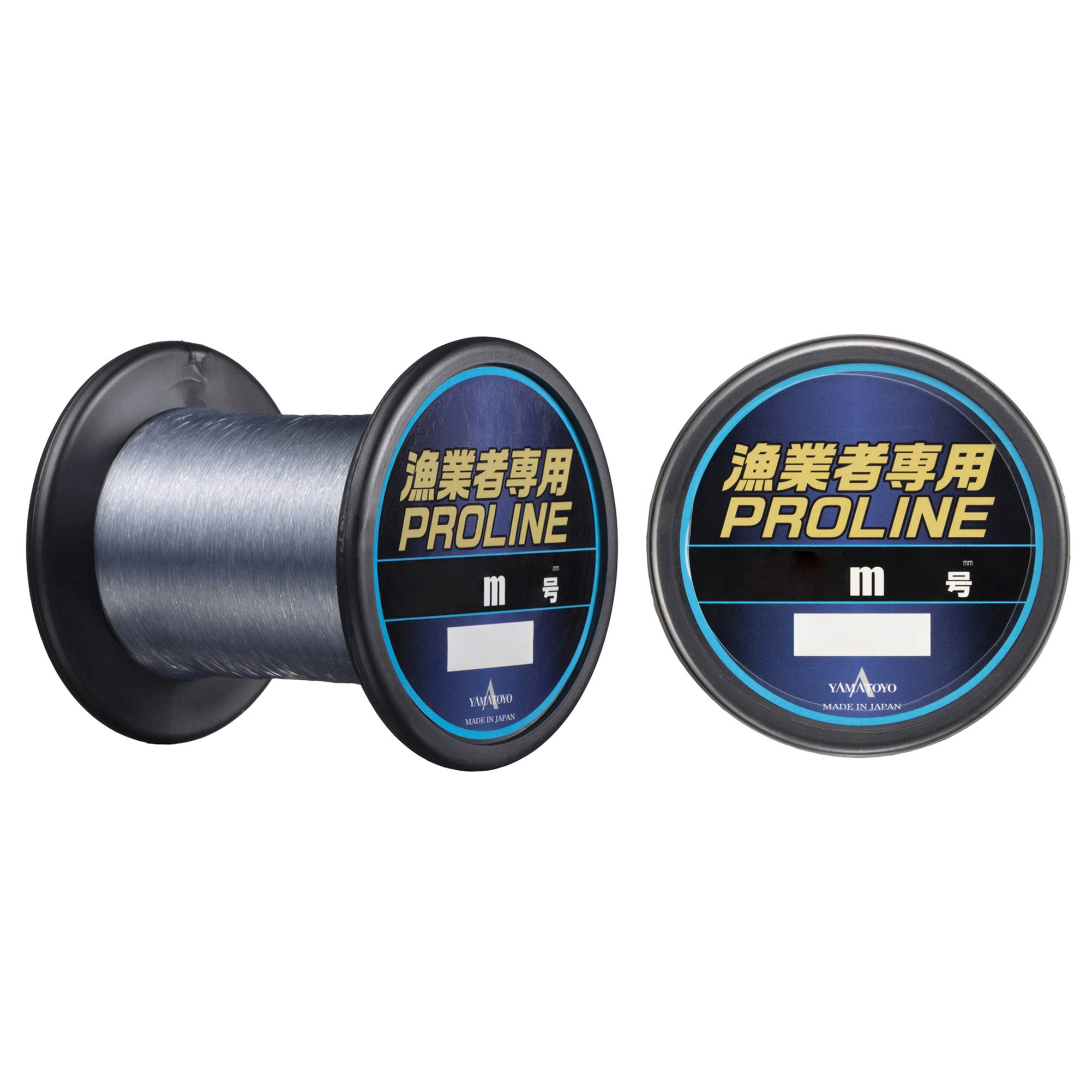Yamatoyo Tegus Nylon Professional Fishing Line for Gray Line, Fishermen, 1000m, No. 2, 10lb, серый