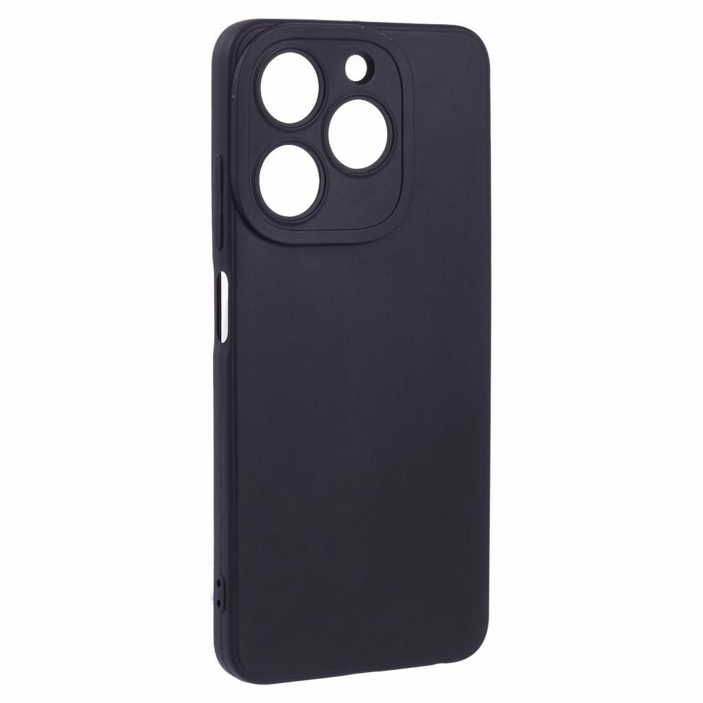 For itel A50 Case Precise Cut-Outs Straight Edge TPU Shockproof Phone Cover