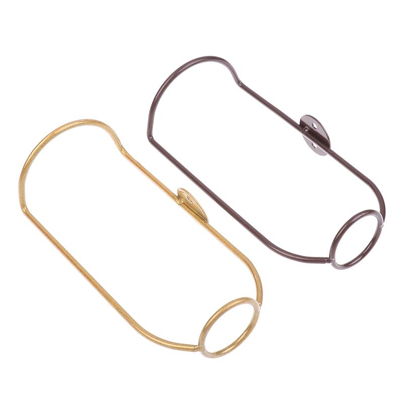 1Pcs Wall-Mounted Bar Wine Holder Champagne Storage Display Iron Metal Support Shelf Stand