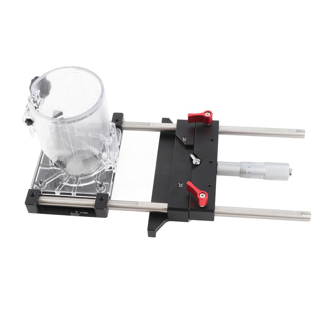 Professional Aluminum Alloy Edges Trimming Guide Trimmer Versatile Fine Tuning Rest Slotting