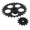 428 10 Tooth 20mm Sprocket Carbon Steel 9T 12X17mm H Hole Sprocket for Engine Replacement