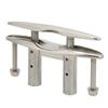 6in Pull Up Boat Cleat 316 Stainless Steel Heavy Duty Marine Dock Cleat with Locknuts for Yacht