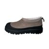 Sheepskin Warm Wear-Resistant Non-Slip Comfortable Fashionable Simple Snow Boots Men Boots Dark-Brown 1144096-SMKPL