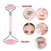 Jade Roller Gua Sha, Face Roller, Facial Beauty Roller Skin Care Tools, Rose Quartz Massager For Face, Eyes, Neck, Body Muscle Relaxing And Relieve