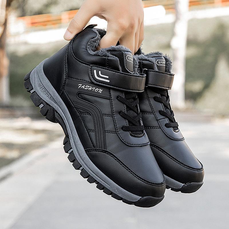 Walking shoes, sports shoes, foot mother shoes, autumn leather surface