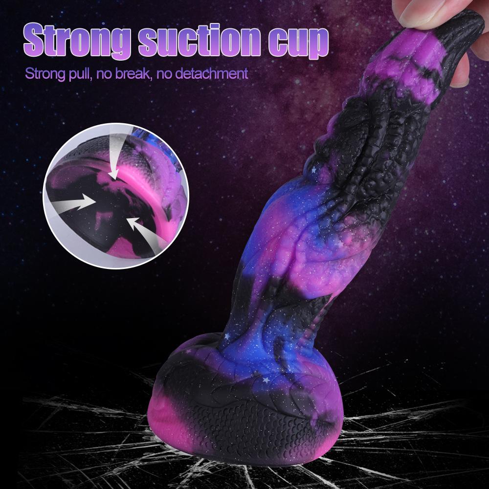 Realistic Silicone Animal Dildo Vaginal G-spot with Suction Cup Anal Plug Huge Monster Dragon Dildo Female Sex Toys for Women
