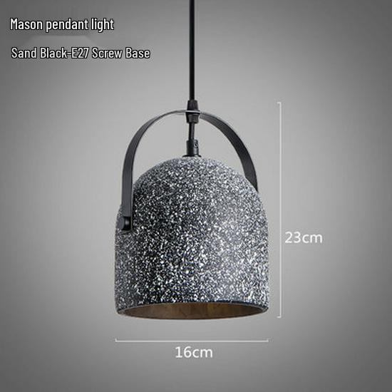 

Nordic Industrial Retro Hot Pot Loft Pendant Light Warm Light