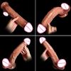 Velké realistické dildo Měkký silikonový penis Skin Feel Cock Ženský masturbátor Anální kolík Obchod Sexuální hračky pro dospělé Strapon Dilda pro ženy