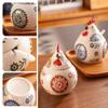 Chicken Shape Rooster Ceramic Spice Jars Household Spice Organizer Jars  Kitchen Decor
