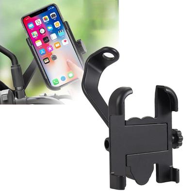 Supporto per Telefono da Moto Bicicletta Regolabile a 360 Gradi Supporto per Specchietto Retrovisore Manubrio per Asporto Sicuro e Robusto
