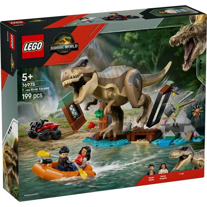 LEGO Jurassic World T-Rex River Escape 76975 Multicolor