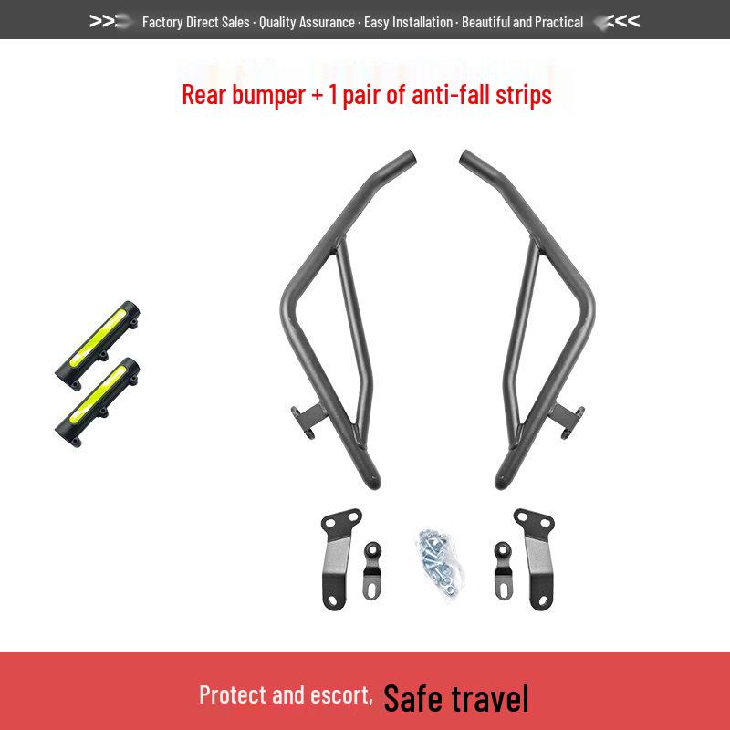 Full Coverage Bumpers & Bars for 26 Wuji SR250GT Scooter Models