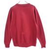 Champion 90s Logo Embroidery Long Sleeve Sweat Trainer M Red Back Brushed Men's Used