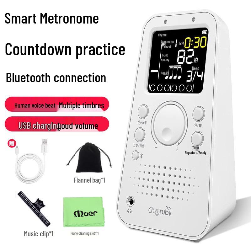 Little Angel WSM-289 Piyano, Gitar, Guzheng ve Davul Ritimleri için Çok Fonksiyonlu Elektronik Metronom.