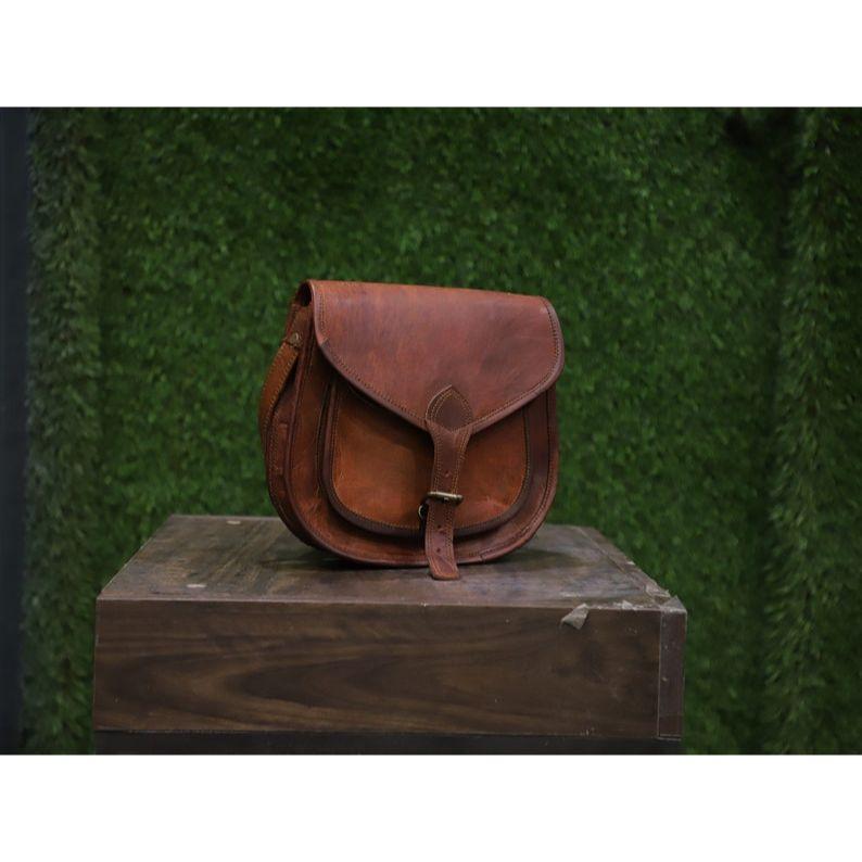 Dámská kožená crossbody kabelka, kožená kabelka, dámská kabelka přes rameno, vánoční dárek pro ni