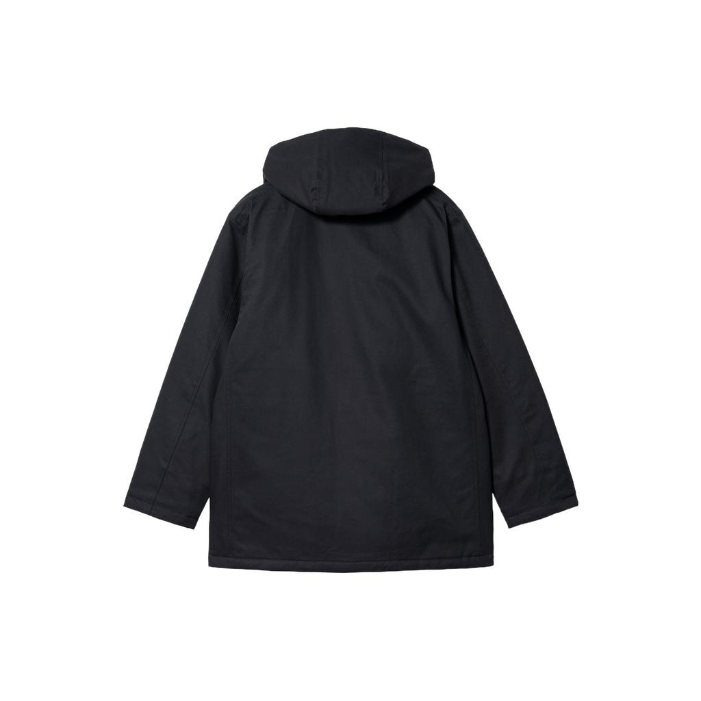 Carhartt WIP Solid Color Hooded Pocket Label Long Sleeve Zipper Coat Men Coats I030831-00E-XX