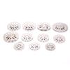 1Pc Stainless Steel Floor Drain Cover Overflow Round Anti-Clogging Shower Drain