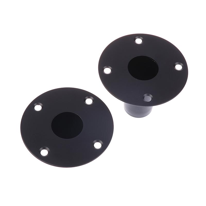 Speaker Cone Base Holder Iron Bottom Cabinet Pole Mount Base Vertical Speakers Ceiling Metal Holder Stand Bracket