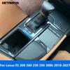 Car Accessories For Lexus ES 200 260 250 350 300h 2018    Carbon Fiber Interior Console Gear Shift Box Cover Trim