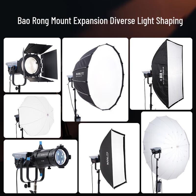 NANLITE FC-300B Bi-color LED Continuous Light