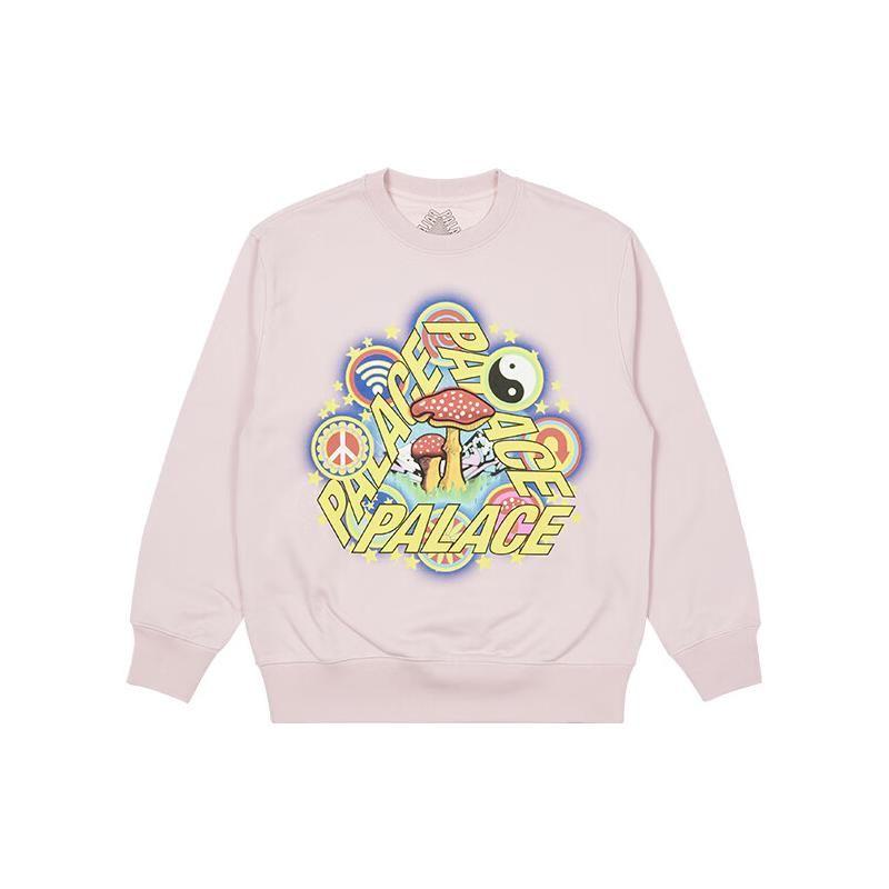 

Palace Bun 5G Crew Pink Unisex Tops P23CW038 L