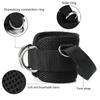 Ankle Support D-Ring Ankle Strap Leg Fitness Thigh Straps Padded Colors for Gym Cable Machines Thigh Straps Fits Men & Women