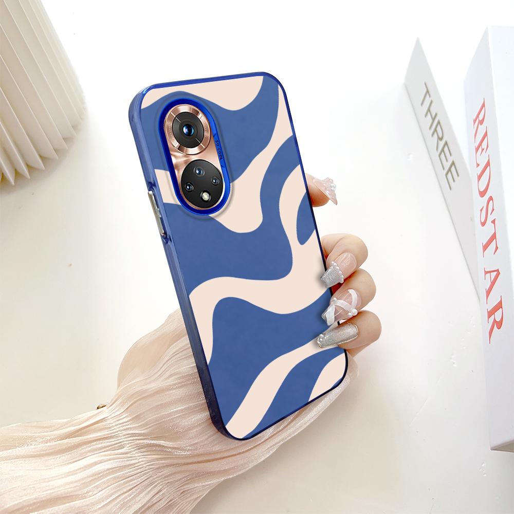 Bemaltes Muster, buntes Splitter-Doppelseitiges Hartschalen-Stoßschutz-Anti-Fall-Telefongehäuse für Huawei Honor Infinix Tecno iPhone