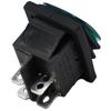 High Quality Waterproof Cover DPST Rocker Switch for Heavy Duty Applications