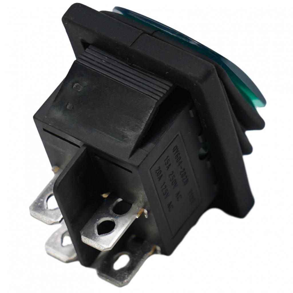High Quality Waterproof Cover DPST Rocker Switch for Heavy Duty Applications