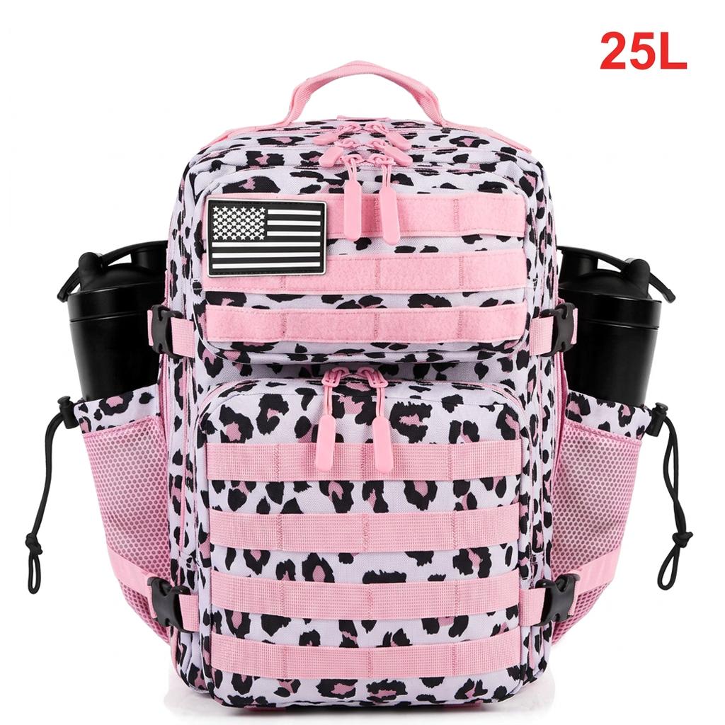 25L Tactical Backpack for Women Outdoor Travel Hiking Bug Out Bag Weekend Exercise Athletics Gym Rucksack with Dual Cup Holder