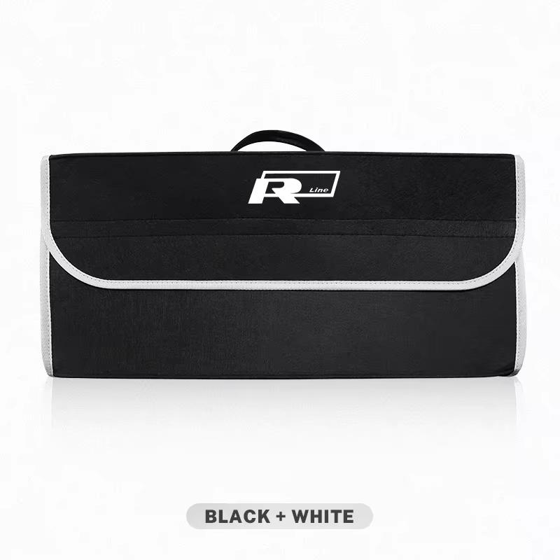 2026 Hot For Volkswagen VW Car Trunk Storage Bag Large Capacity Foldable Organizer Box For VW GTI Rline Polo Golf Passat Tiguan