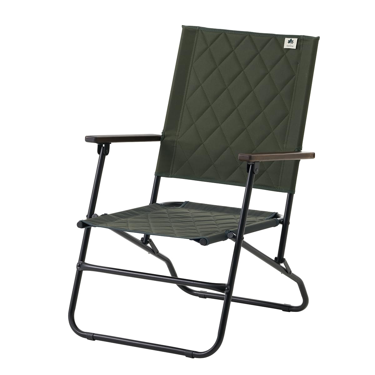 

Стул LOGOS с высокой спинкой в британском стиле 73311203 зелёный