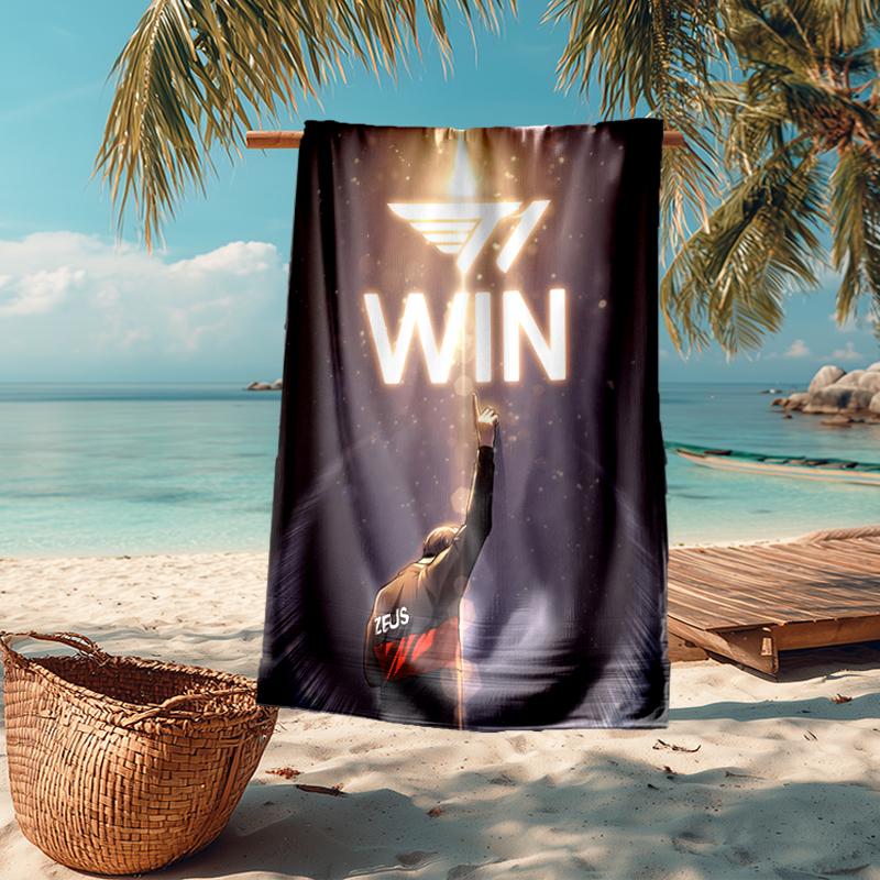 T1 Fashion Beach Towel: Ideal for Summer Adventures Soft, absorbent and quick drying suitable for swimming and bathing