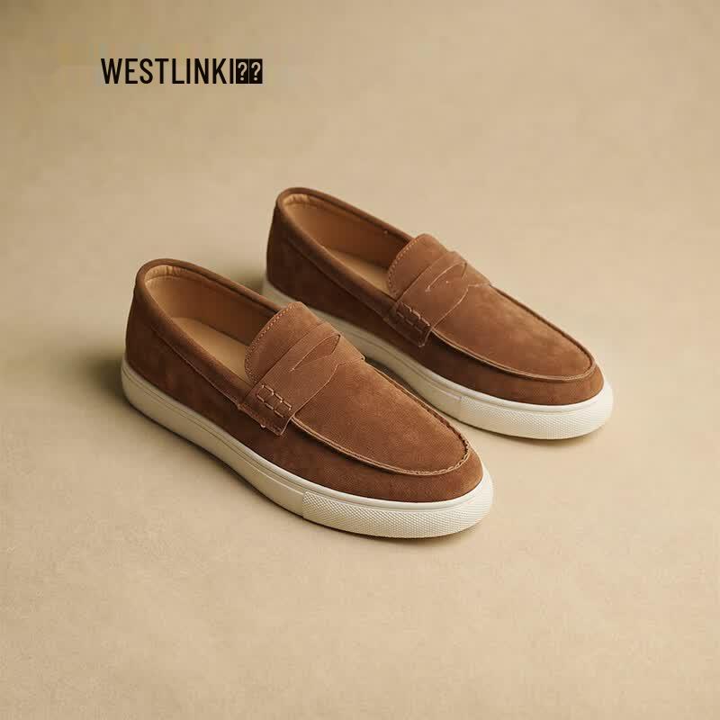 Westlink Men s Breathable Slip-On Casual Loafers M US 7.5