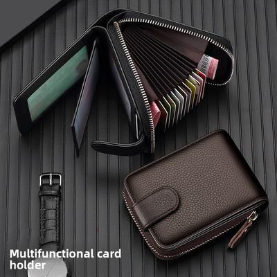 Driver's License Card Bag Leather Male Driving Card Holder Wallet Personalized Driver's License Bag